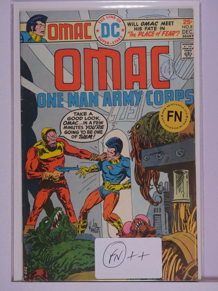 OMAC ONE MAN ARMY (1974) Volume 1: # 0008 FN