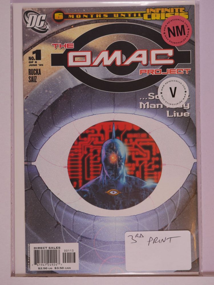OMAC PROJECT (2005) Volume 1: # 0001 NM 3RD PRINT VARIANT