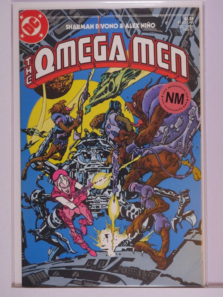 OMEGA MEN (1982) Volume 1: # 0021 NM