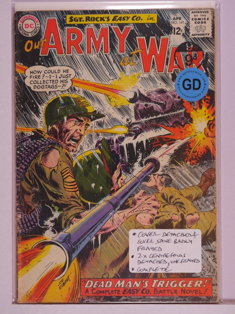 OUR ARMY AT WAR (1952) Volume 1: # 0141 GD