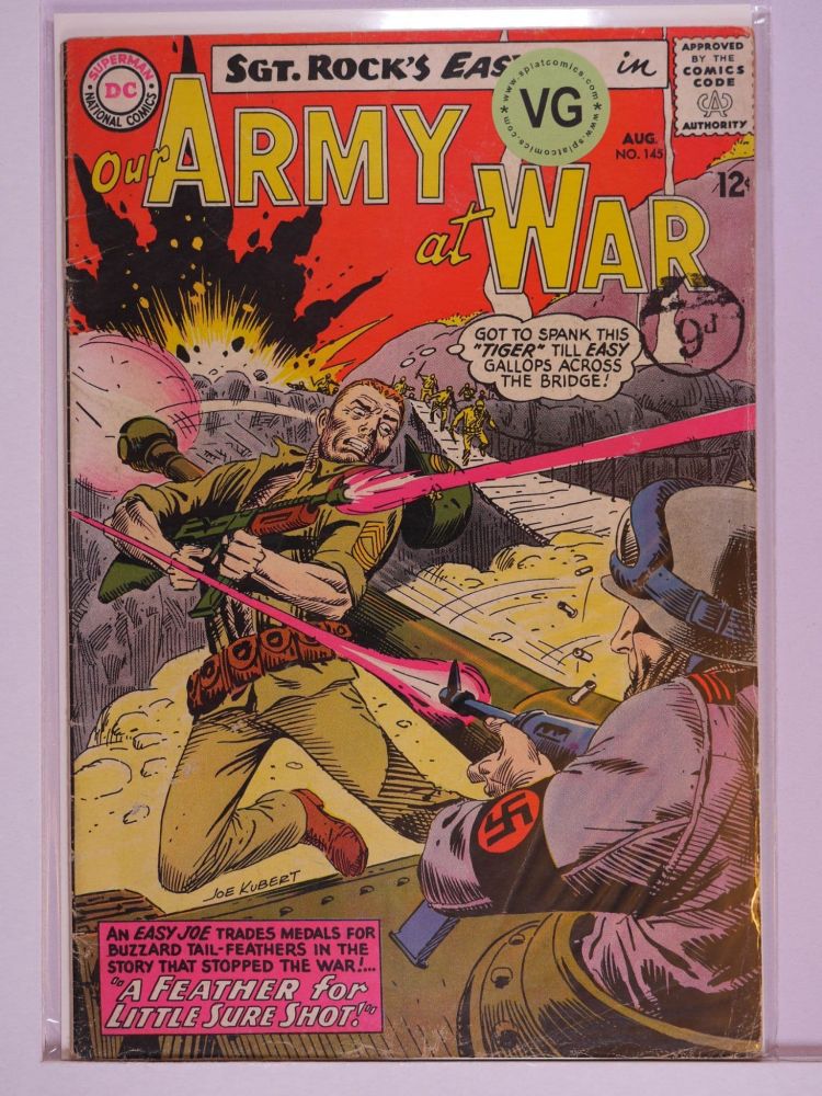OUR ARMY AT WAR (1952) Volume 1: # 0145 VG