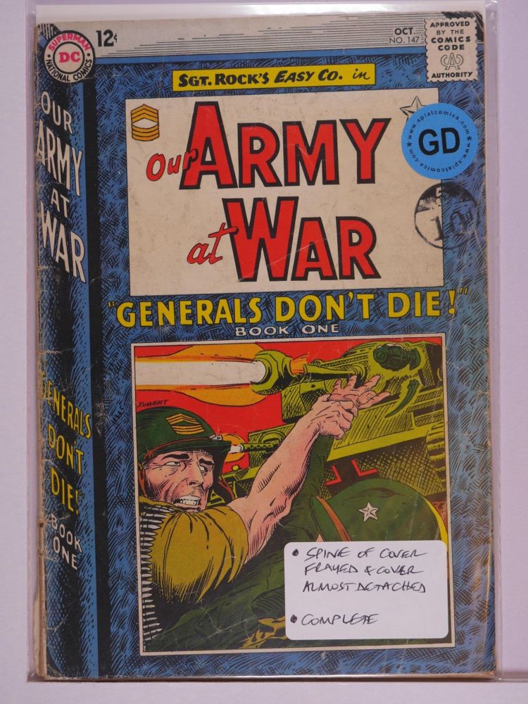 OUR ARMY AT WAR (1952) Volume 1: # 0147 GD