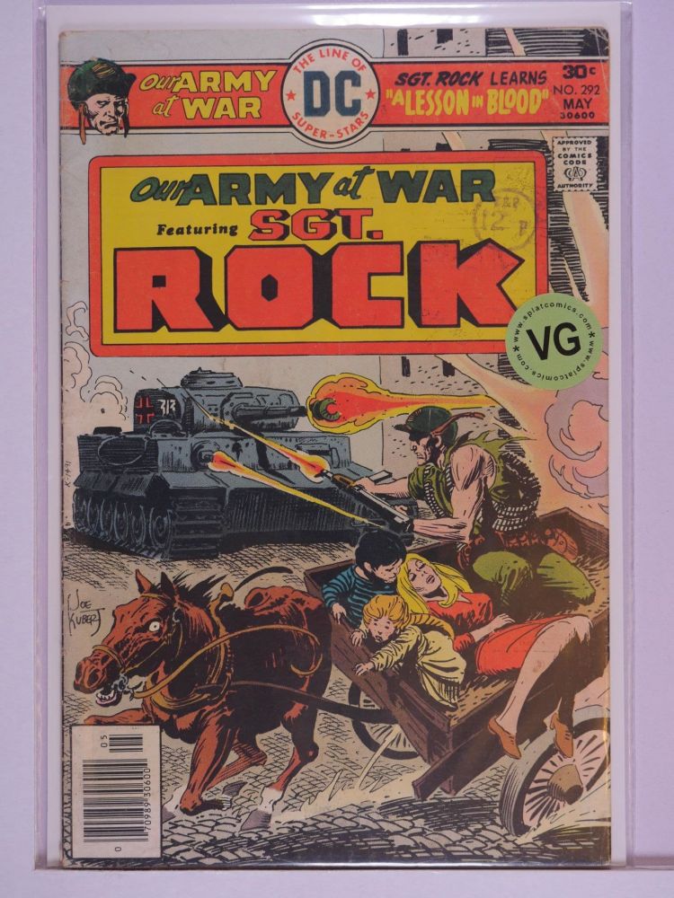 OUR ARMY AT WAR (1952) Volume 1: # 0292 VG
