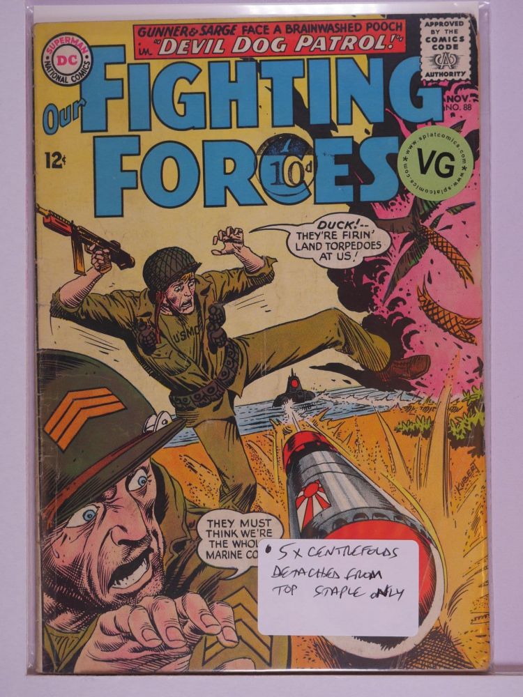 OUR FIGHTING FORCES (1954) Volume 1: # 0088 VG