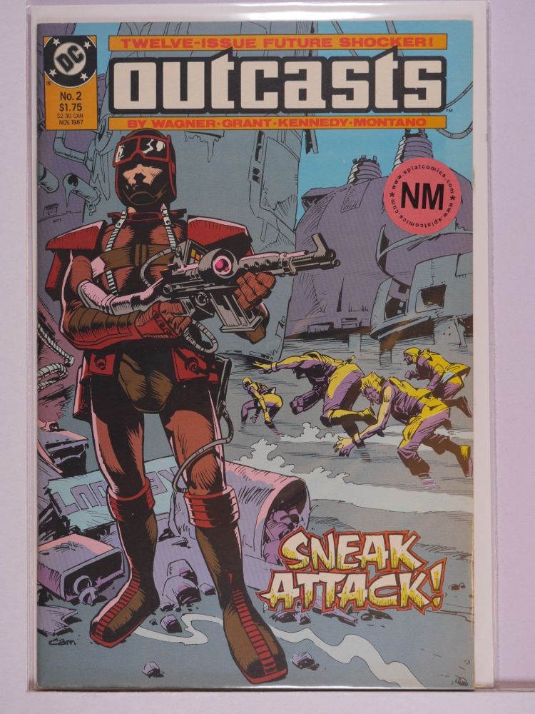 OUTCASTS (1987) Volume 1: # 0002 NM