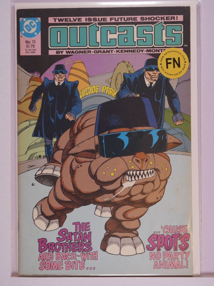 OUTCASTS (1987) Volume 1: # 0011 FN