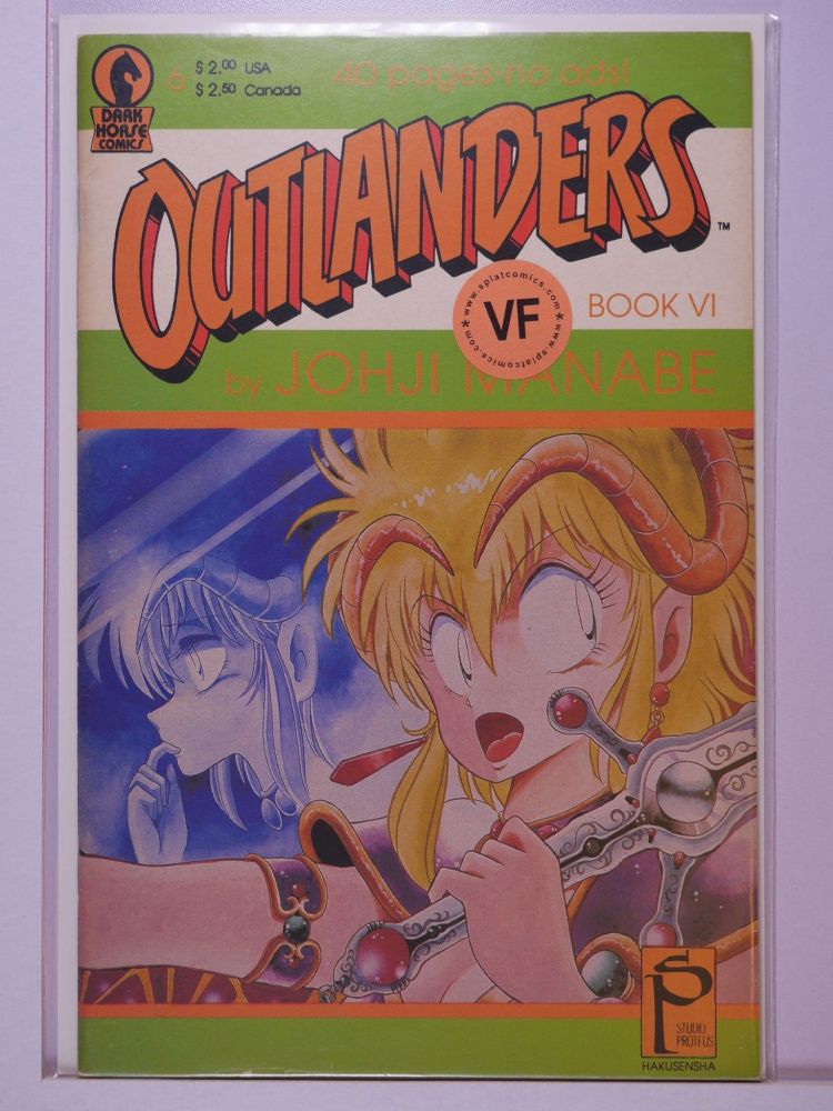 OUTLANDERS (1988) Volume 1: # 0006 VF