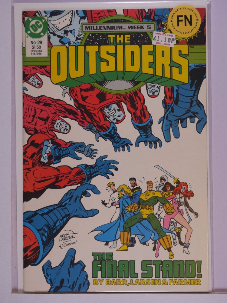 OUTSIDERS (1985) Volume 1: # 0028 FN