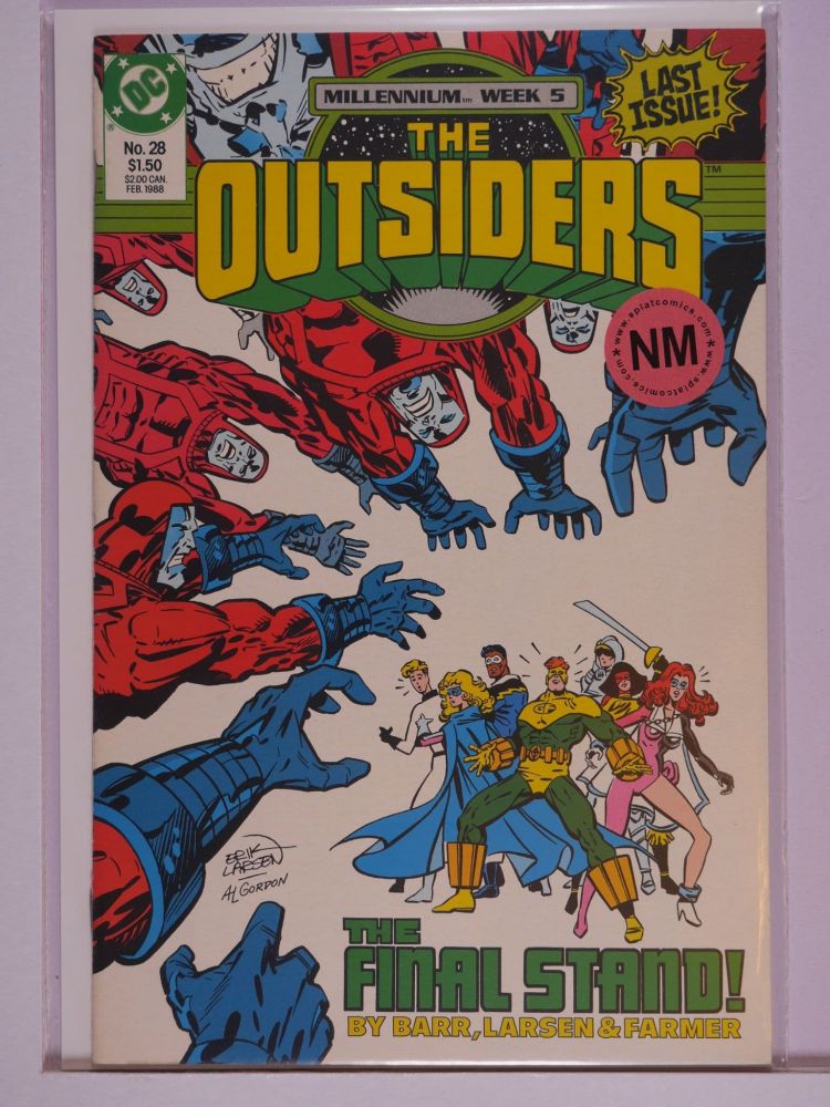 OUTSIDERS (1985) Volume 1: # 0028 NM