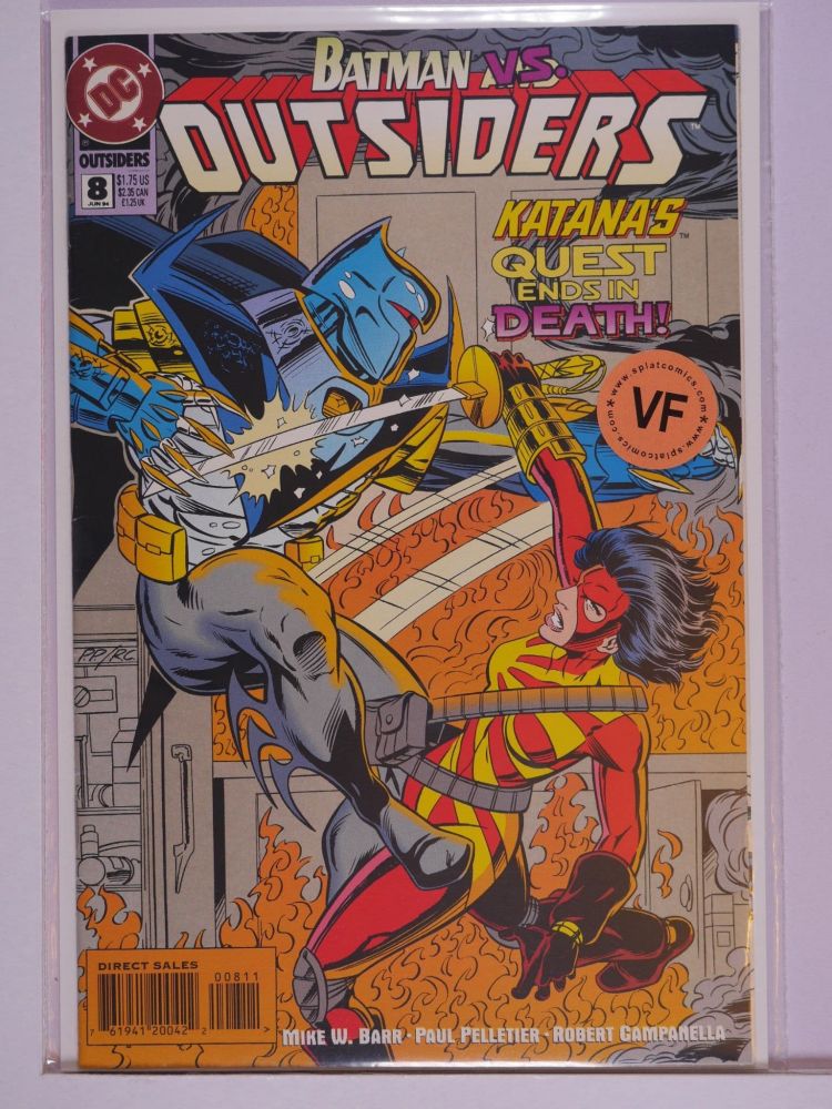 OUTSIDERS (1993) Volume 2: # 0008 VF