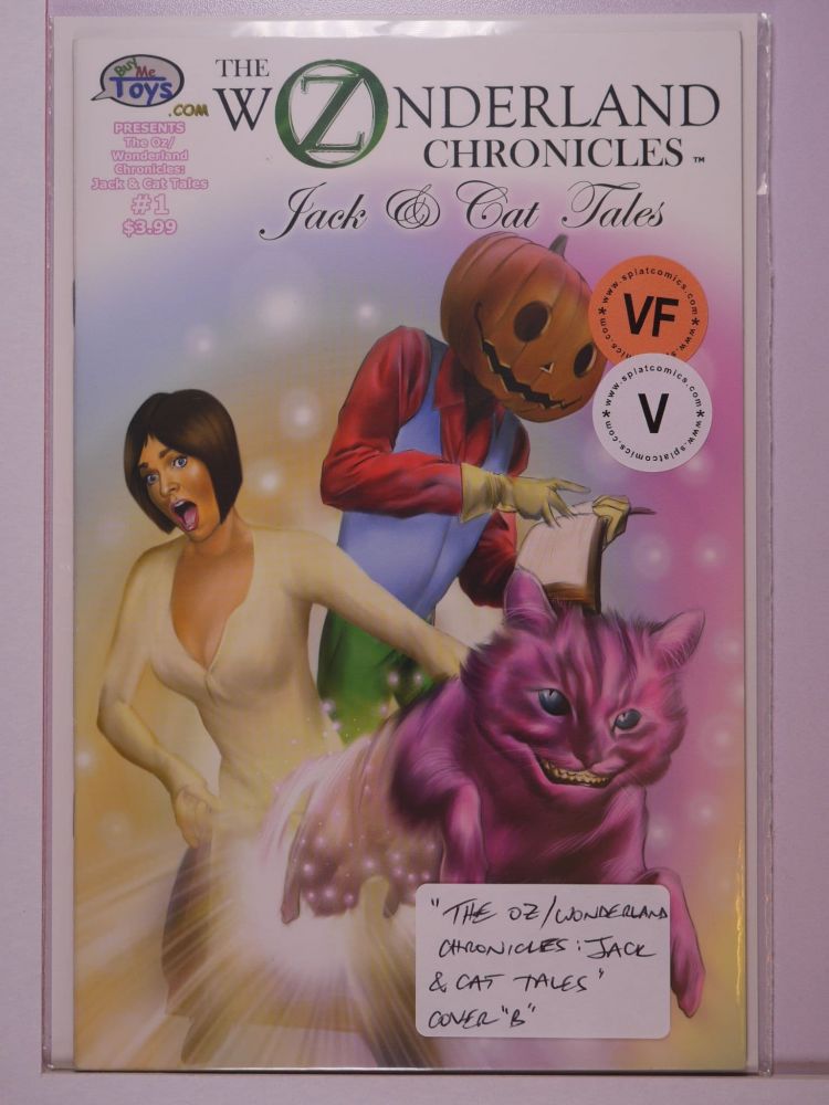 OZ WONDERLAND CHRONICLES JACK AND CAT TALES (2009) Volume 1: # 0001 VF PINK CAT COVER VARIANT