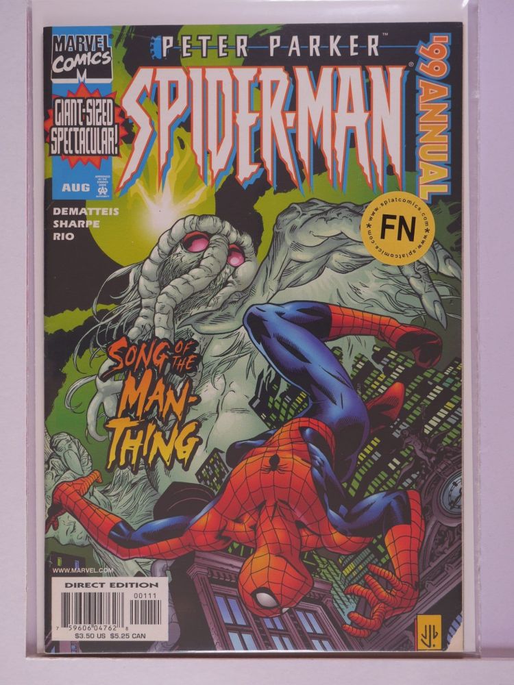 PETER PARKER SPIDERMAN ANNUAL (1999) Volume 1: # 1999 FN