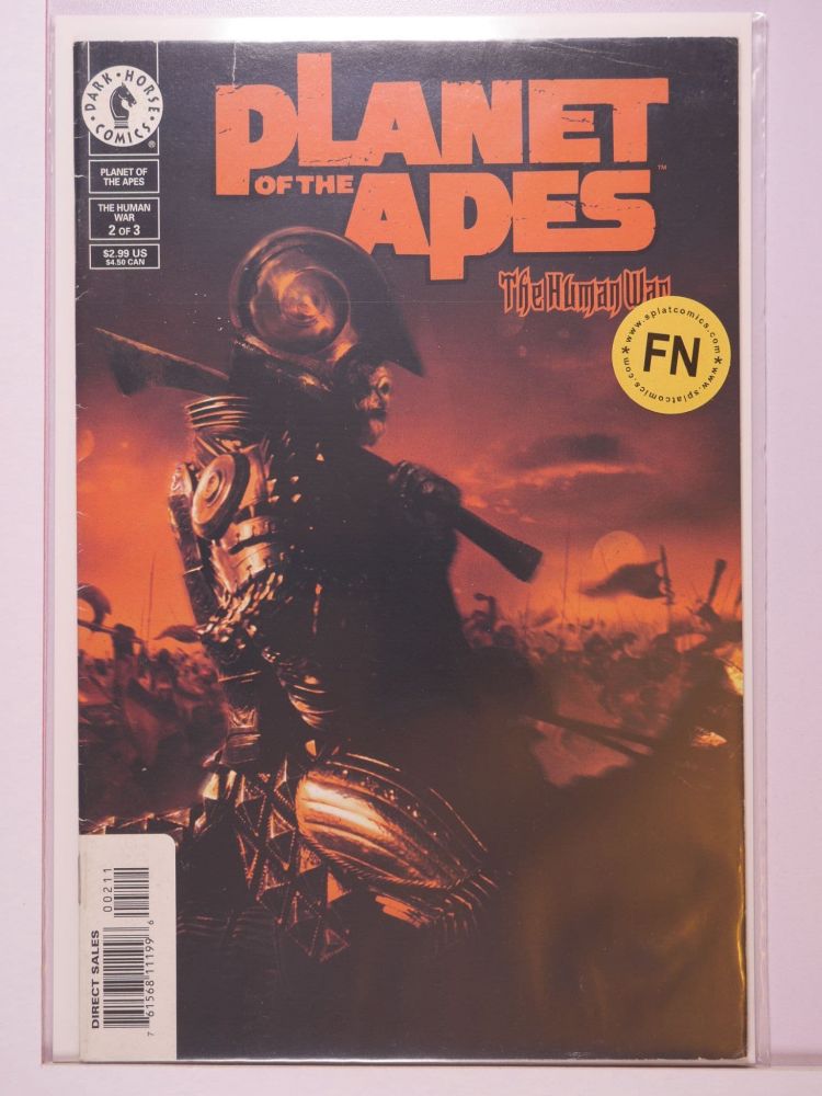 PLANET OF THE APES THE HUMAN WAR (2001) Volume 1: # 0002 VF
