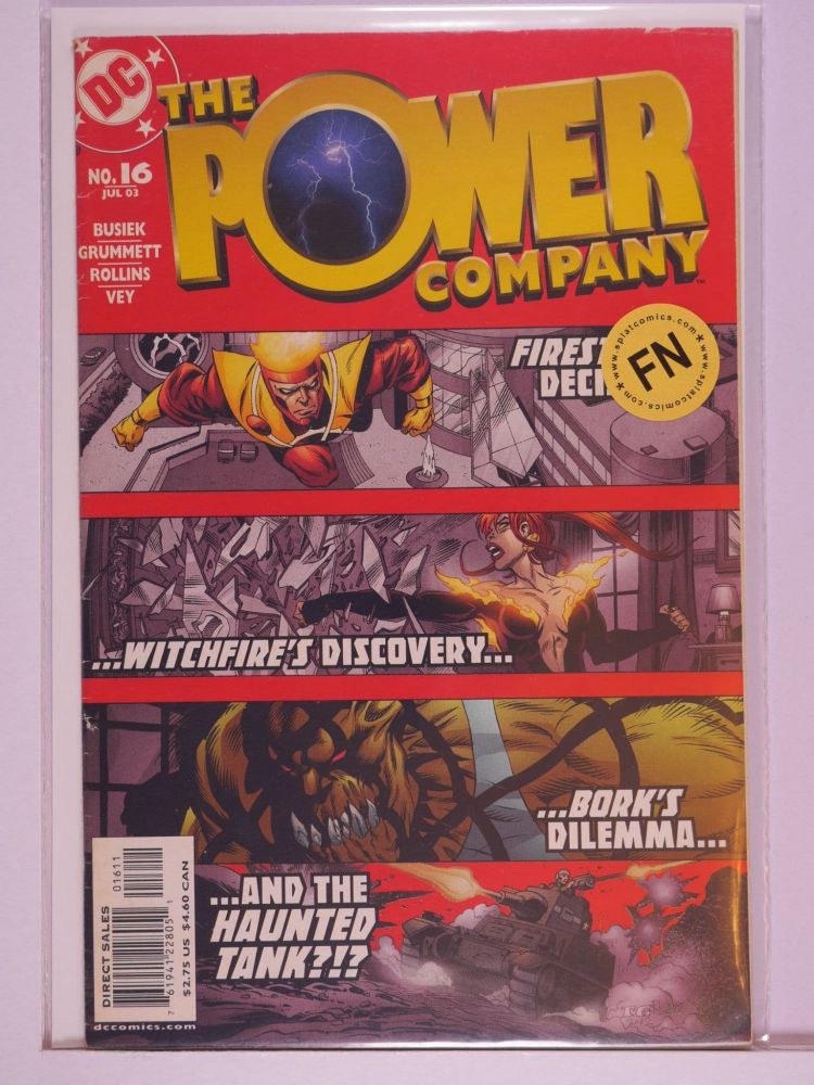 POWER COMPANY (2002) Volume 1: # 0016 FN