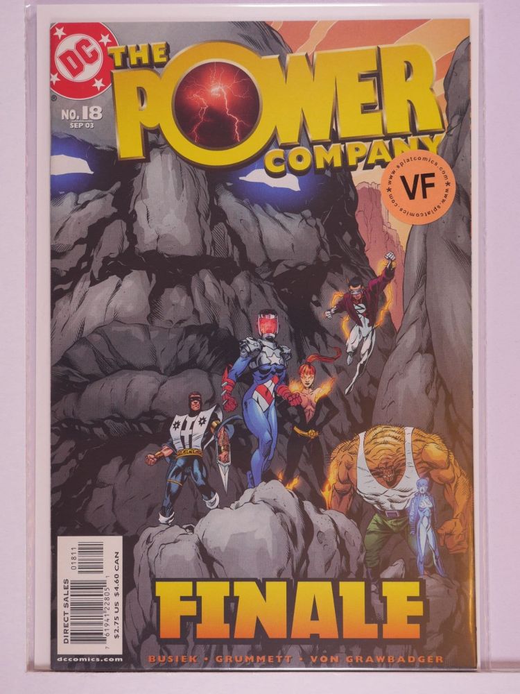 POWER COMPANY (2002) Volume 1: # 0018 VF