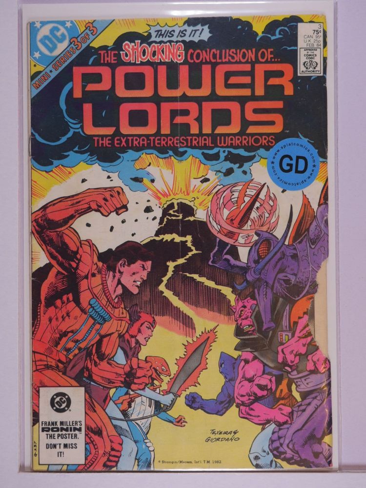 POWER LORDS (1983) Volume 3: # 0003 GD