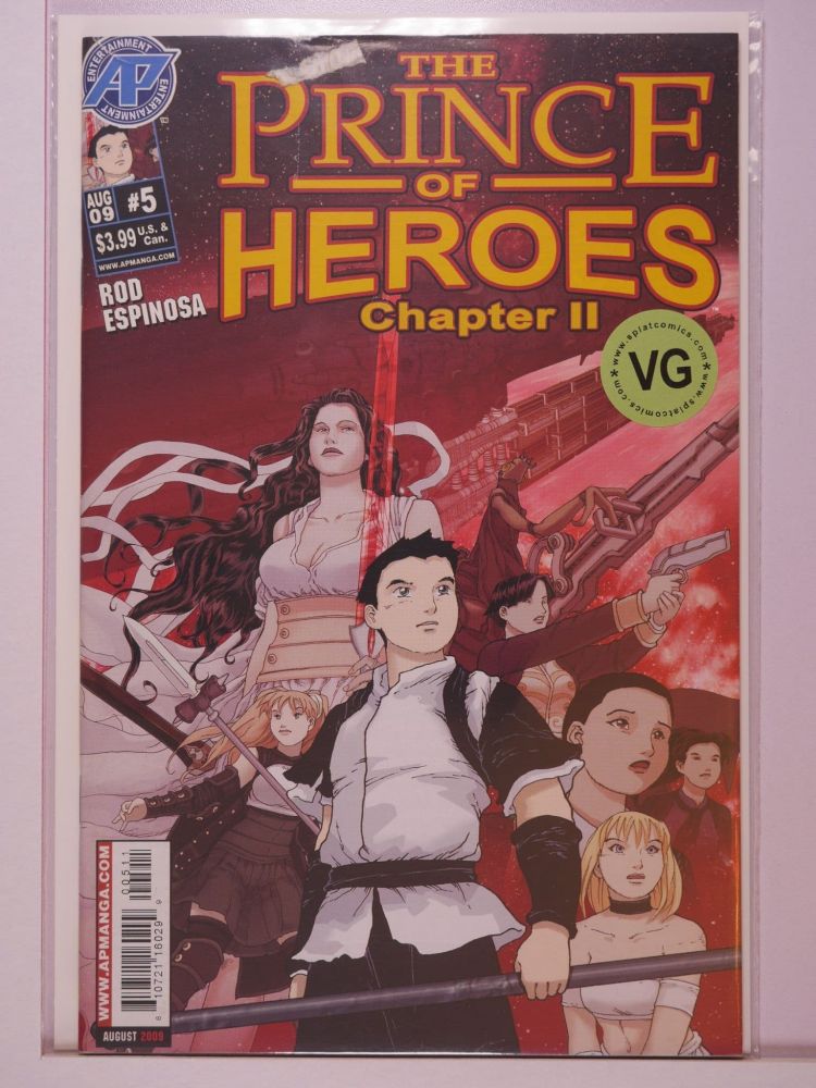 PRINCE OF HEROES CHAPTER II (2009) Volume 1: # 0005 VG