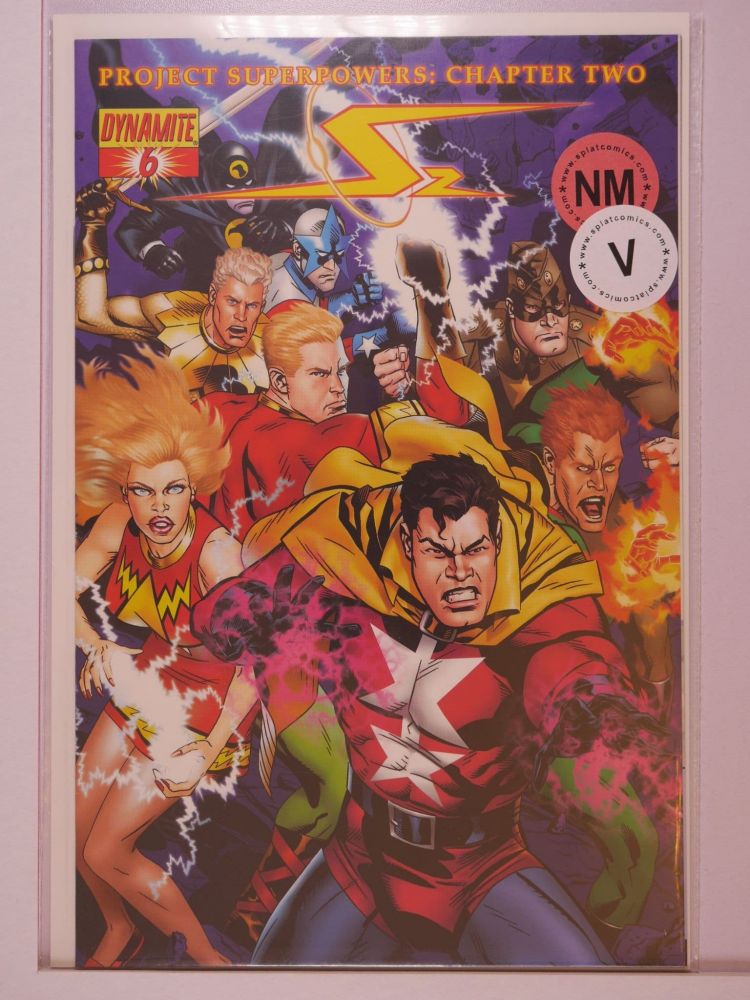 PROJECT SUPERPOWERS CHAPTER TWO (2009) Volume 1: # 0006 NM 1 IN 5 CHASE COVER B VARIANT