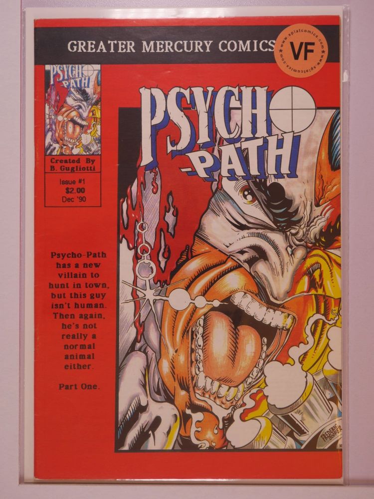 PSYCHO PATH THE ULTIMATE VIGILANTE (1990) Volume 1: # 0001 VF