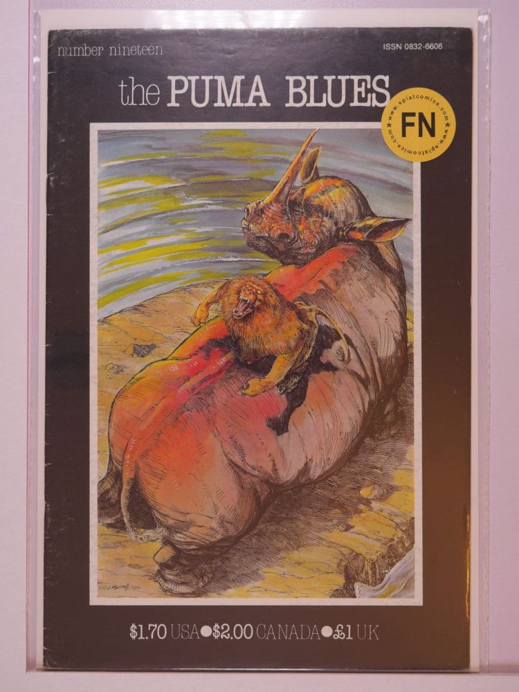 PUMA BLUES (1986) Volume 1: # 0019 FN