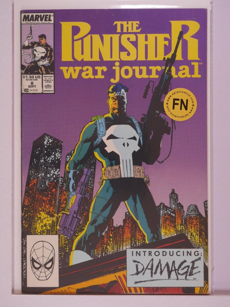 PUNISHER WAR JOURNAL (1988) Volume 1: # 0008 FN