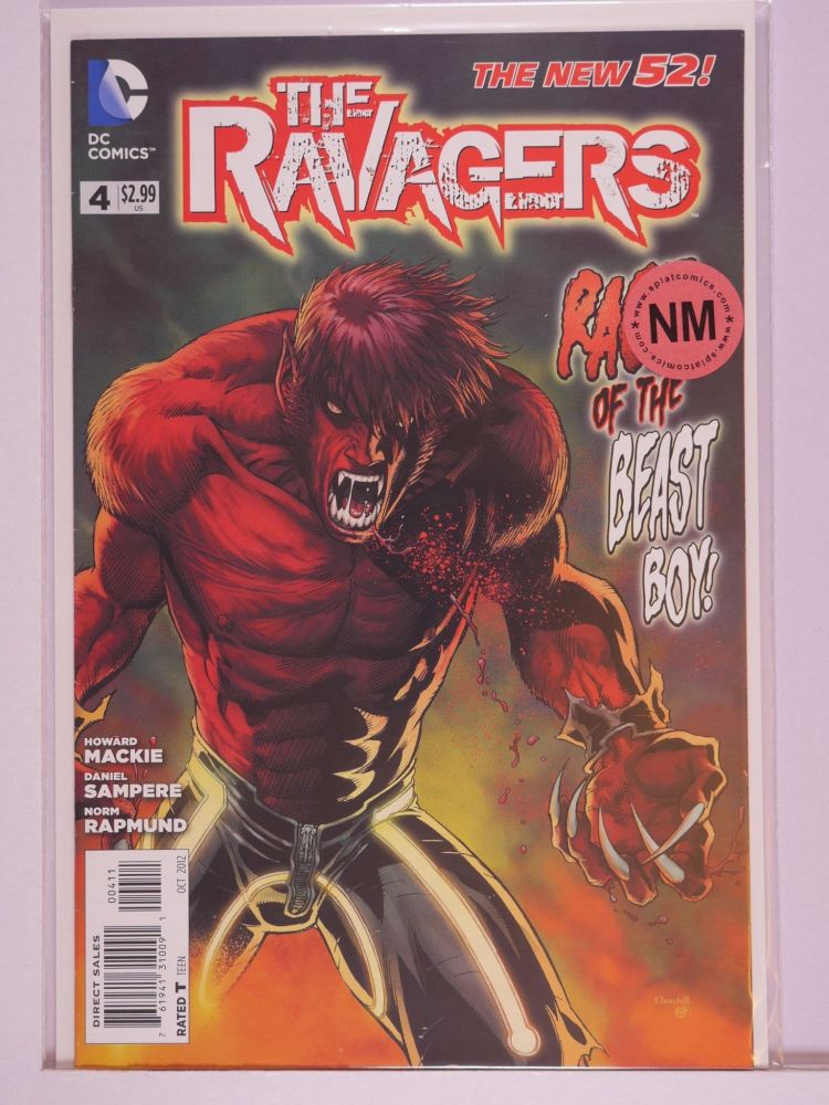 RAVAGERS NEW 52 (2011) Volume 1: # 0004 NM