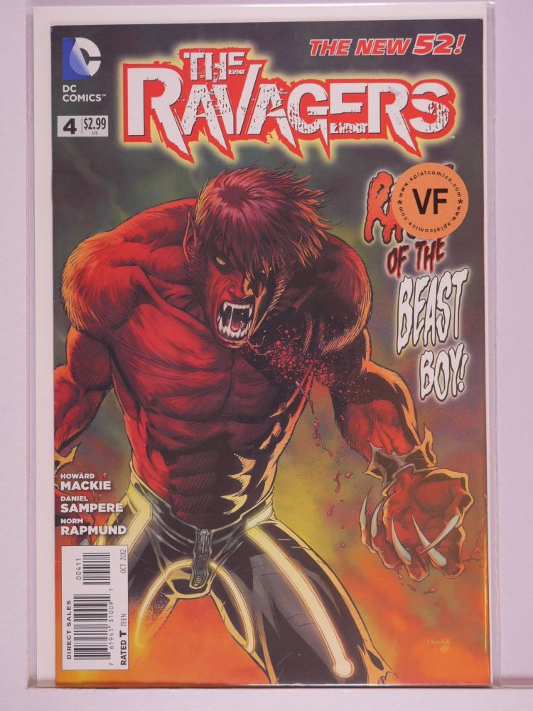 RAVAGERS NEW 52 (2011) Volume 1: # 0004 VF