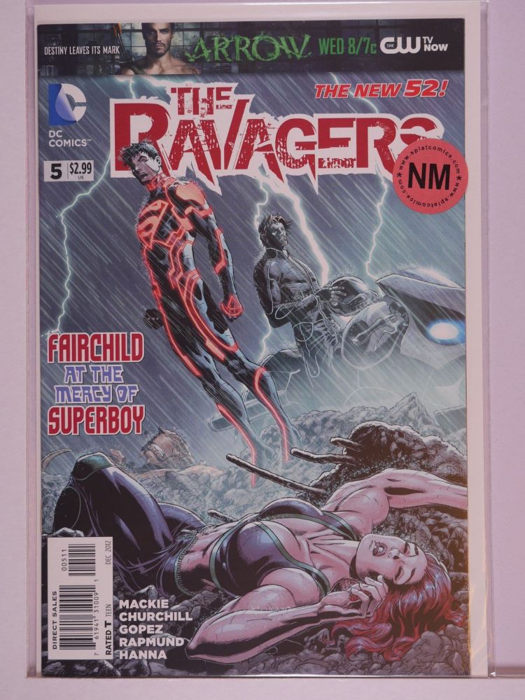 RAVAGERS NEW 52 (2011) Volume 1: # 0005 NM