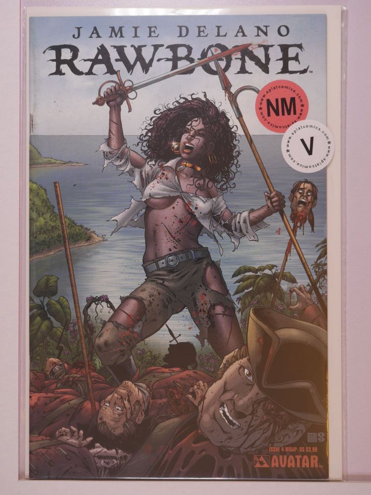 RAWBONE (2009) Volume 1: # 0004 NM WRAPAROUND COVER VARIANT