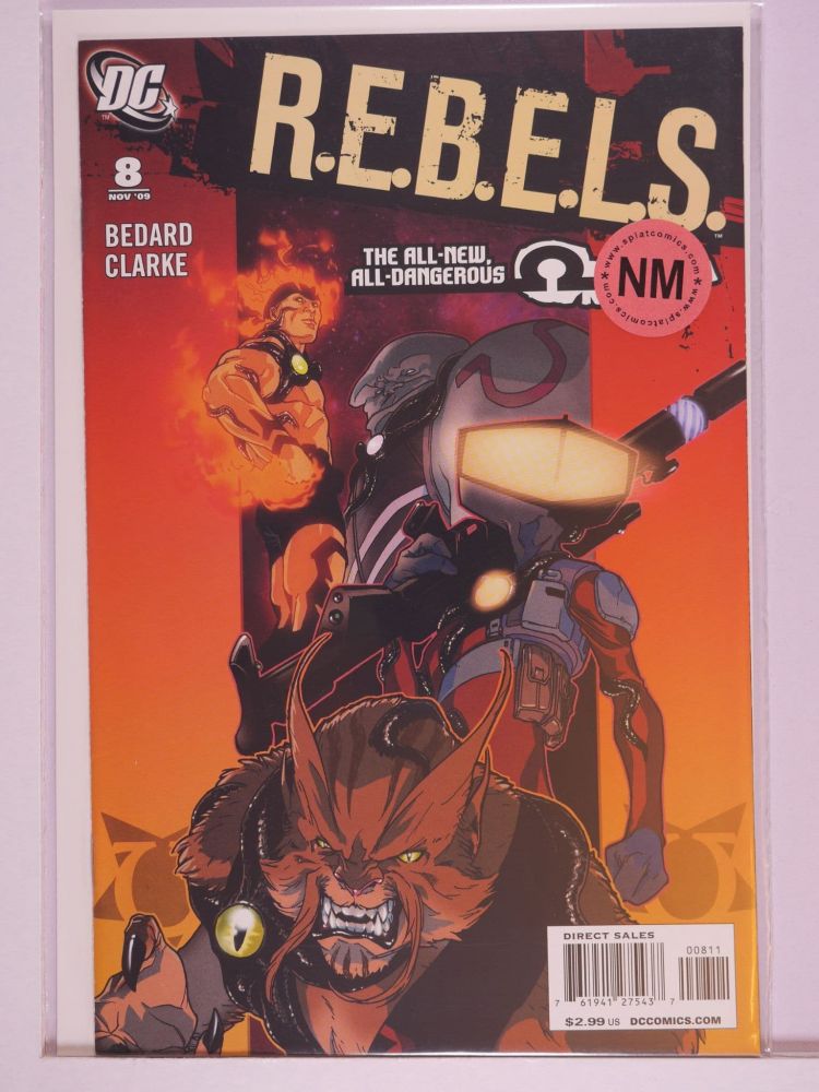 REBELS (2009) Volume 1: # 0008 NM
