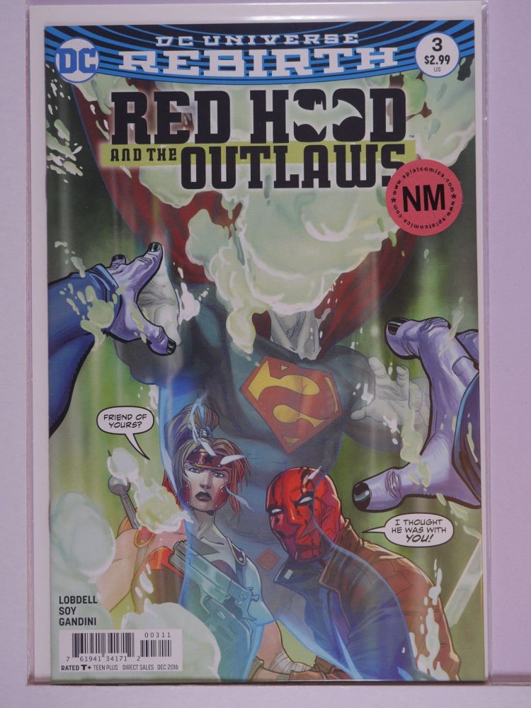 RED HOOD AND THE OUTLAWS (2016) Volume 2: # 0003 NM