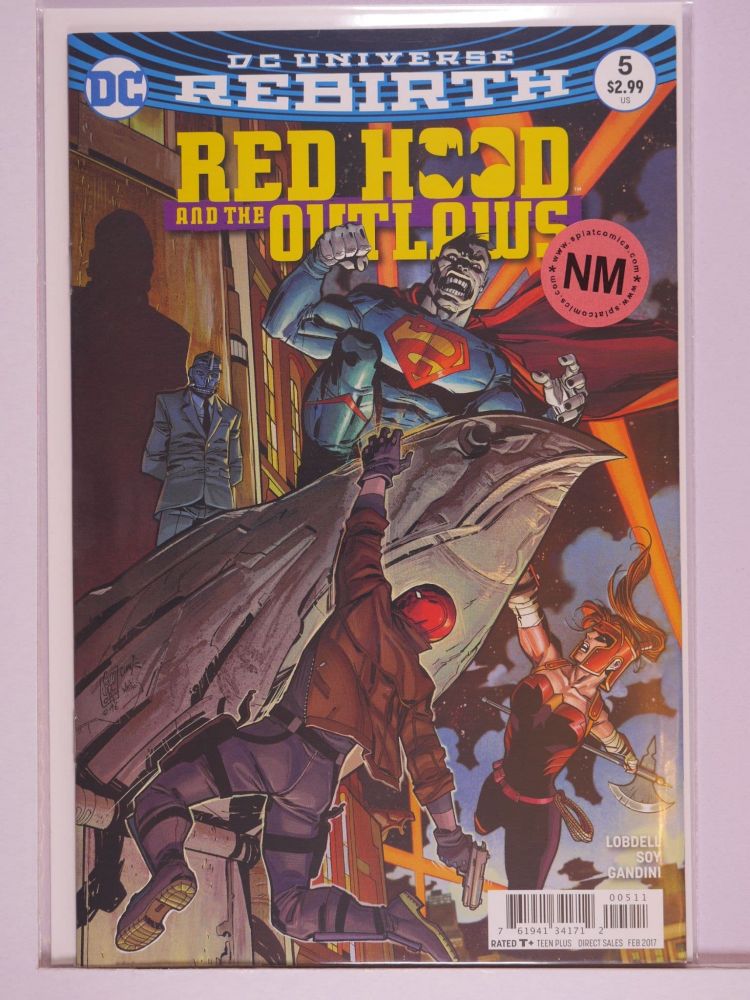 RED HOOD AND THE OUTLAWS (2016) Volume 2: # 0005 NM