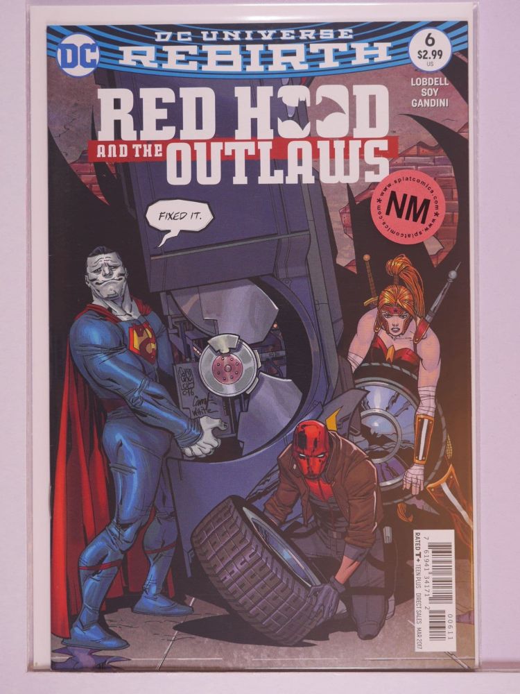 RED HOOD AND THE OUTLAWS (2016) Volume 2: # 0006 NM