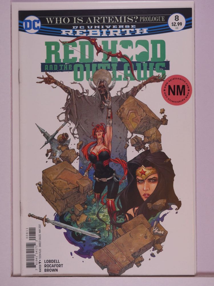 RED HOOD AND THE OUTLAWS (2016) Volume 2: # 0008 NM
