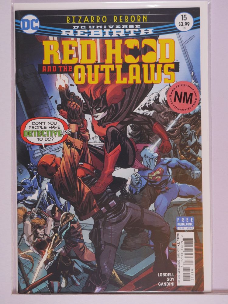 RED HOOD AND THE OUTLAWS (2016) Volume 2: # 0015 NM