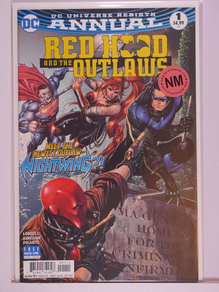 RED HOOD AND THE OUTLAWS ANNUAL (2016) Volume 2: # 0001 NM