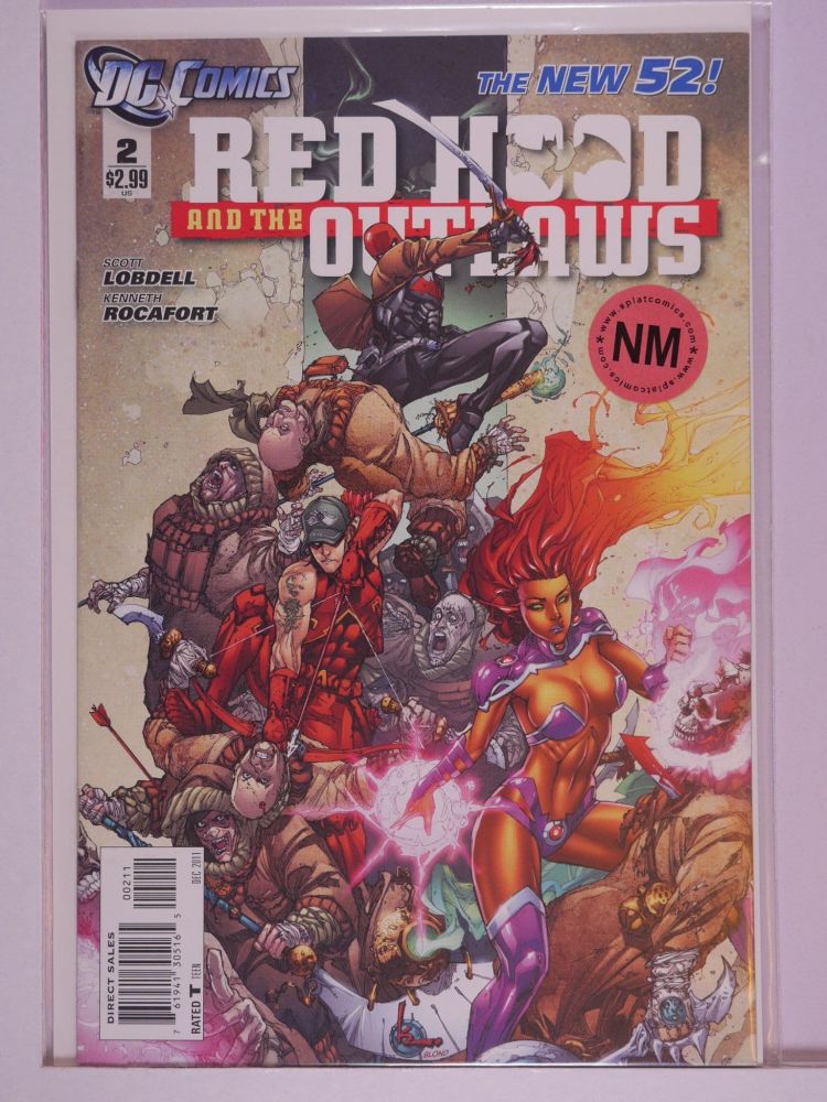 RED HOOD AND THE OUTLAWS NEW 52 (2011) Volume 1: # 0002 NM