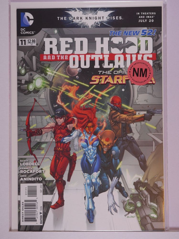 RED HOOD AND THE OUTLAWS NEW 52 (2011) Volume 1: # 0011 NM