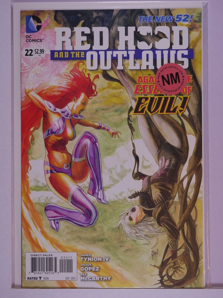 RED HOOD AND THE OUTLAWS NEW 52 (2011) Volume 1: # 0022 NM
