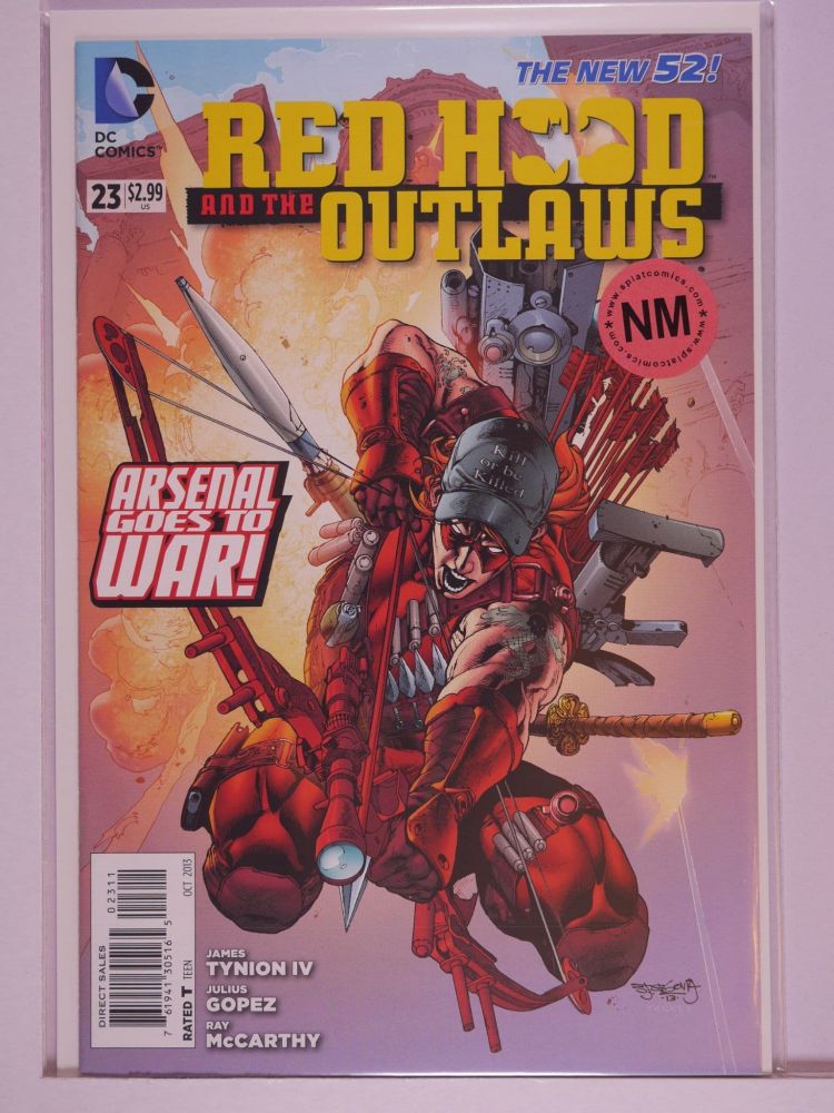 RED HOOD AND THE OUTLAWS NEW 52 (2011) Volume 1: # 0023 NM