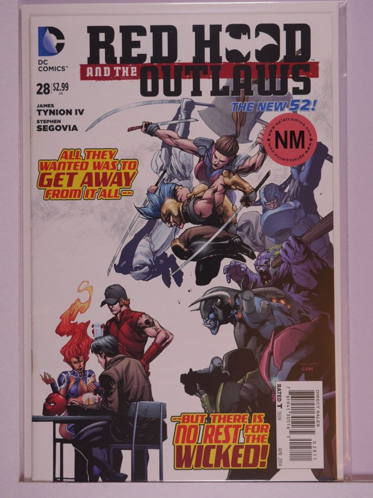 RED HOOD AND THE OUTLAWS NEW 52 (2011) Volume 1: # 0028 NM