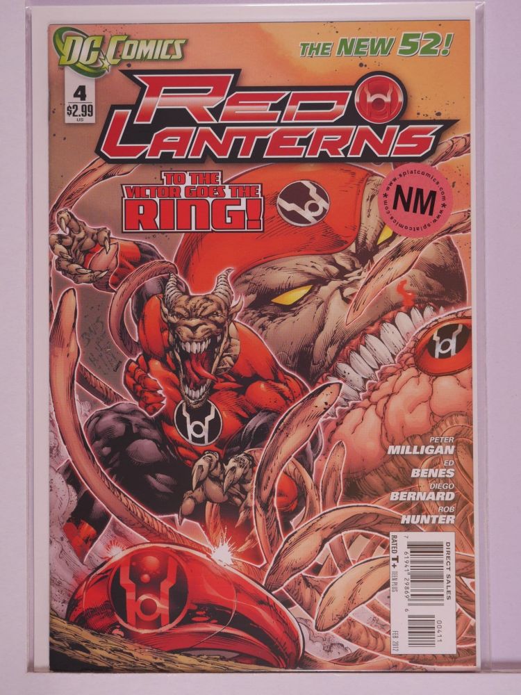 RED LANTERNS NEW 52 (2011) Volume 1: # 0004 NM