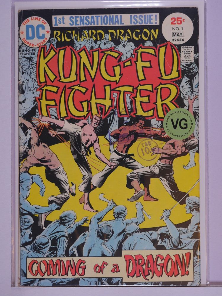 RICHARD DRAGON KUNG FU FIGHTER (1975) Volume 1: # 0001 VG