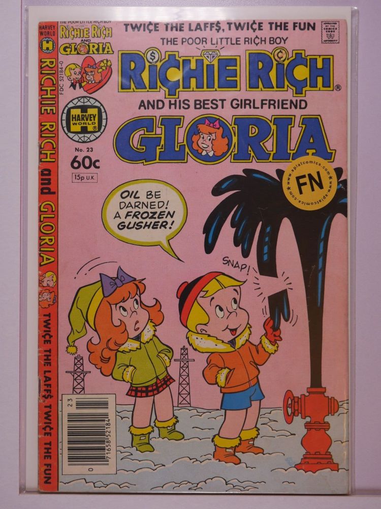 RICHIE RICH AND GLORIA (1977) Volume 1: # 0023 FN