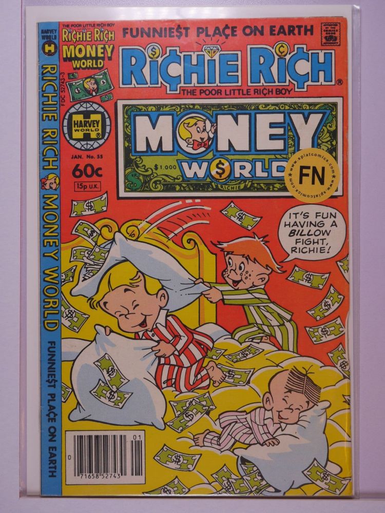RICHIE RICH MONEY WORLD (1972) Volume 1: # 0055 FN