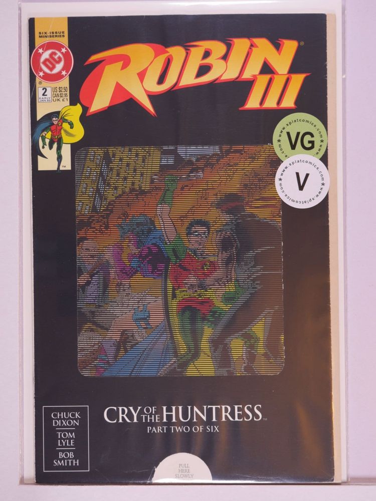 ROBIN III (1991) Volume 1: # 0002 VG SPECIAL COVER UNBAGGED VARIANT