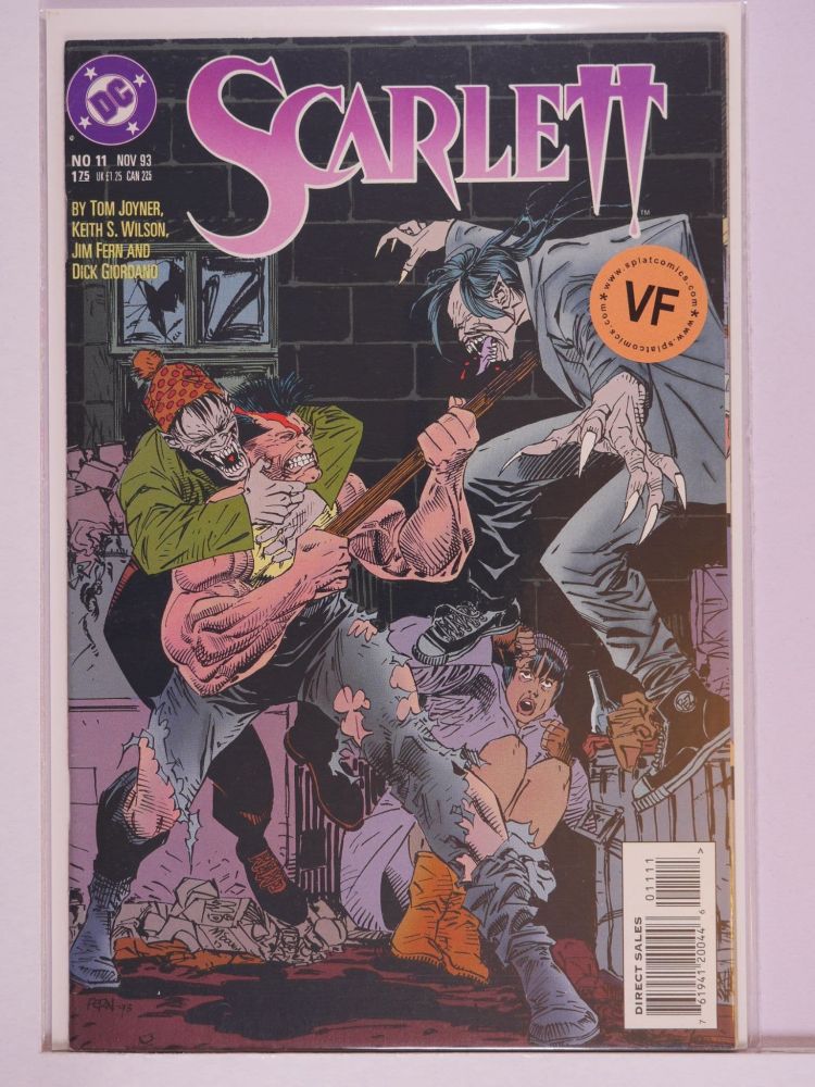 SCARLETT (1993) Volume 1: # 0011 VF