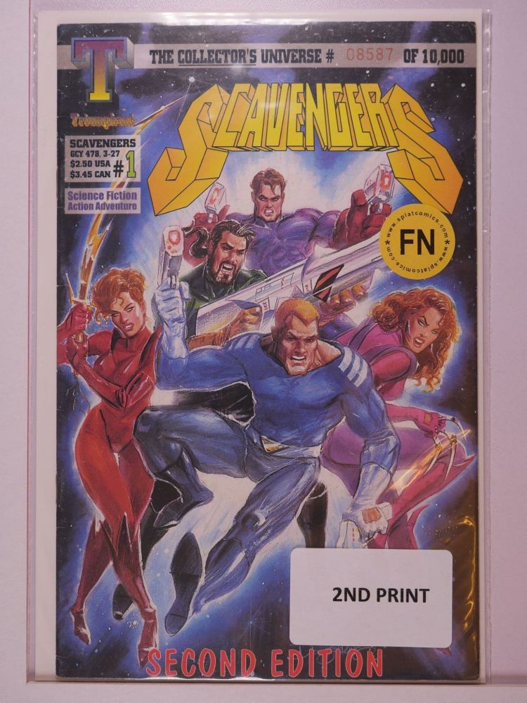 SCAVENGERS (1993) Volume 1: # 0001 FN 2ND PRINT VARIANT