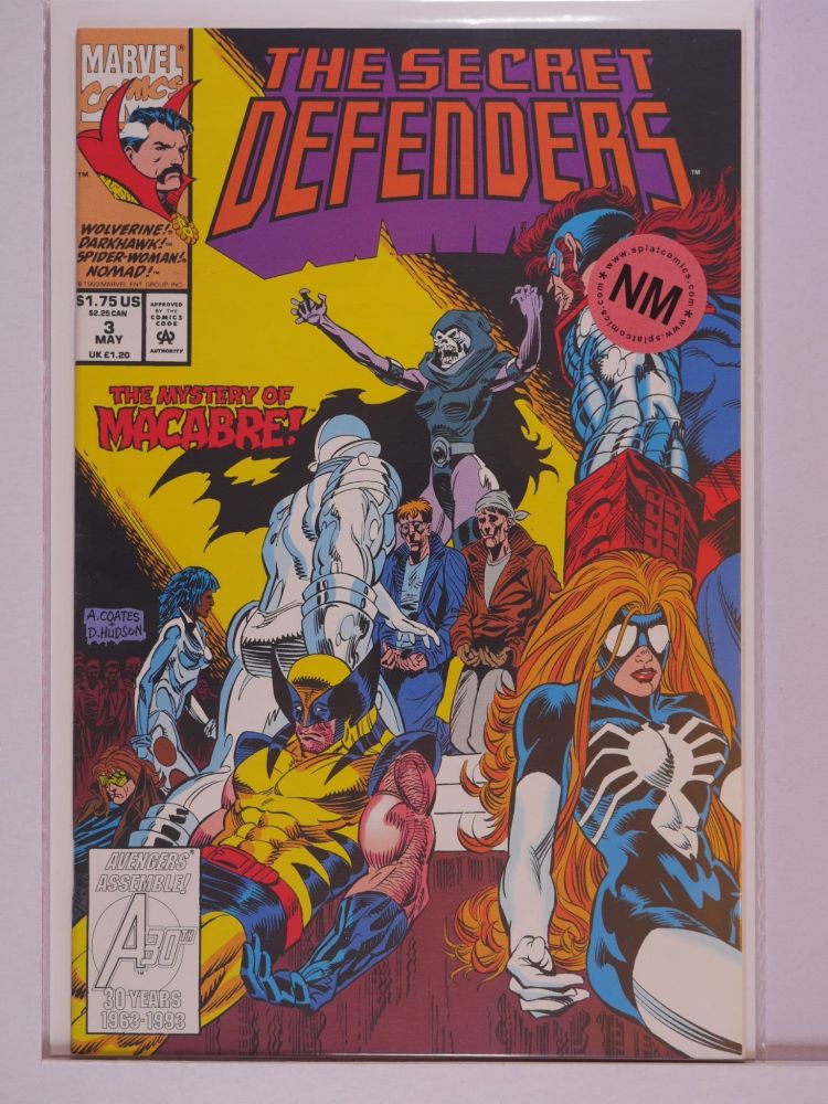 SECRET DEFENDERS (1993) Volume 1: # 0003 NM