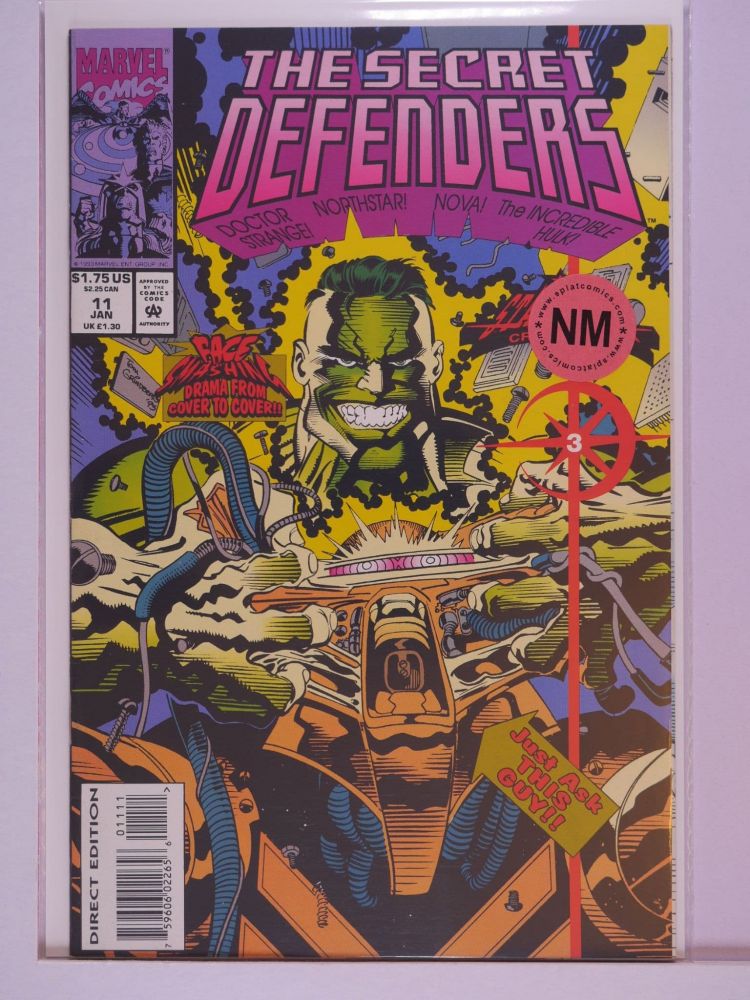 SECRET DEFENDERS (1993) Volume 1: # 0011 NM